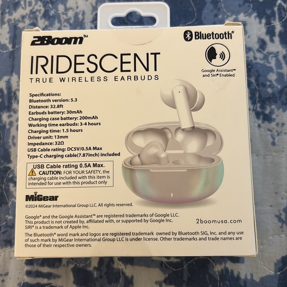 Iridescent True Wireless Earbuds - Picture 3 of 7